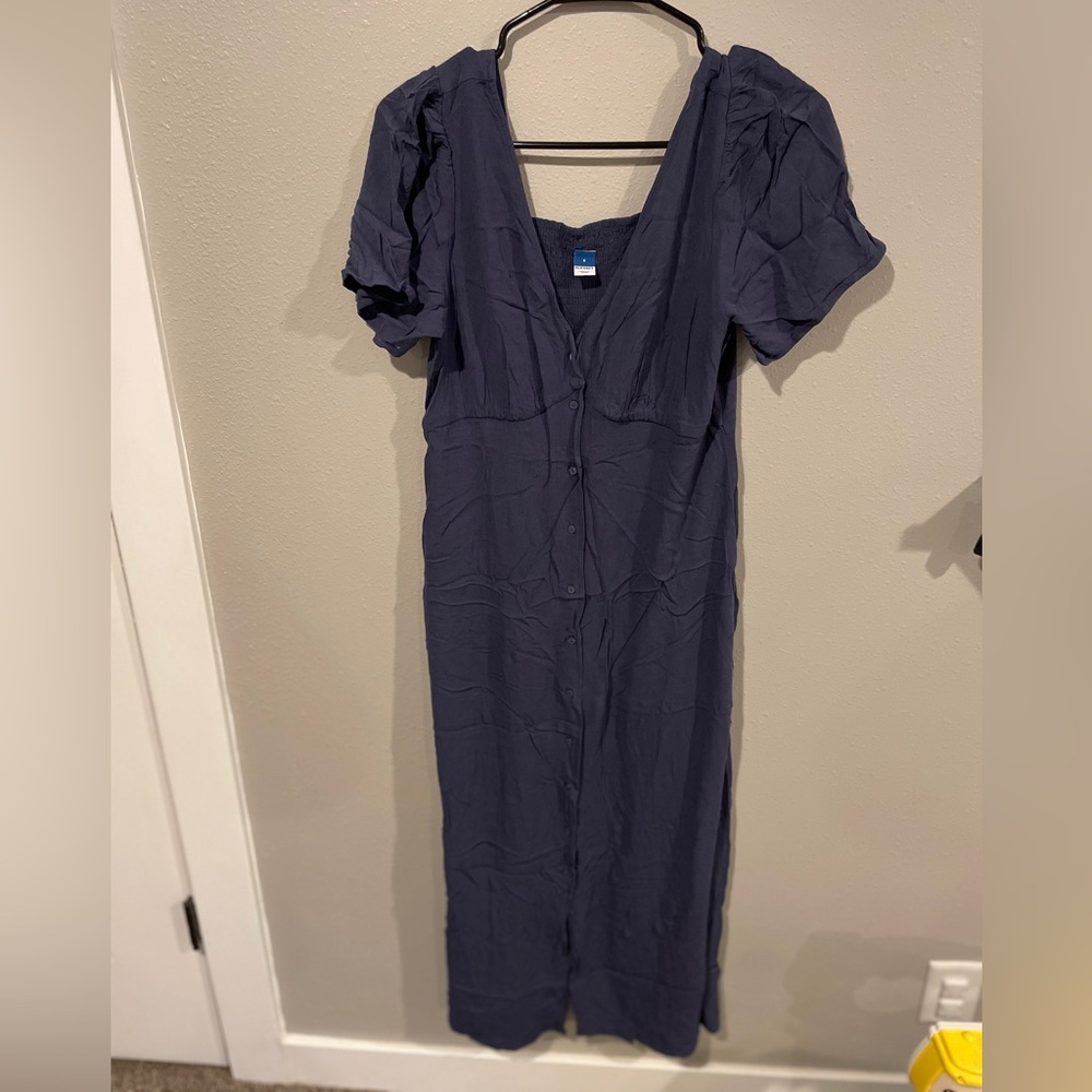 Old Navy Deep Blue Maxi Dress